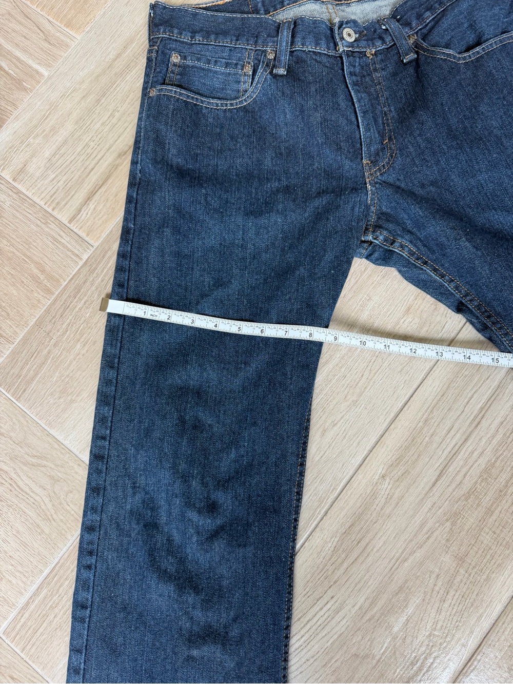 Levi’s 514 Straight Fit Jeans Dark Blue Wash - Picture 10 of 10
